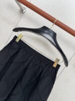 Bottega Veneta Diamond Pleated Casual Shorts Black - 图片 5