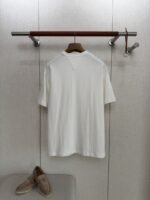 Bottega Veneta Braided Pocket Round Neck Short Sleeve White - 图片 2