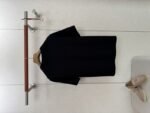 Bottega Veneta Braided Pocket Round Neck Short Sleeve Black - 图片 2