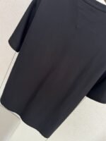 Bottega Veneta Braided Pocket Round Neck Short Sleeve Black - 图片 6