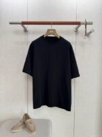 Bottega Veneta Crew neck short sleeve T-shirt black