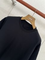 Bottega Veneta Crew neck short sleeve T-shirt black - 图片 3