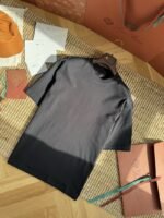 Bottega Veneta Crew neck short sleeve T-shirt black - 图片 7