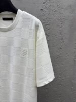 lv cotton terry embroidered short sleeves - 图片 5