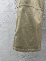 Prada solid color zipper wide leg twill casual pants - 图片 6