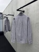 Miumiu Check Cotton Long Sleeve Shirt - 图片 2