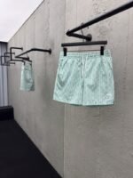 lv striped printed beach pants 1