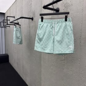 lv striped printed beach pants 1