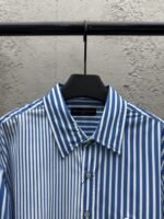 lv striped printed letter shirt 2 - 图片 3