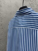 lv striped printed letter shirt 2 - 图片 9
