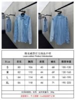 lv striped printed letter shirt 2 - 图片 10