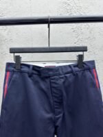 gucci webbing cotton long pants - 图片 3