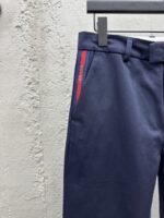 gucci webbing cotton long pants - 图片 4