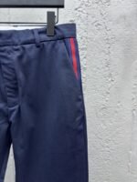 gucci webbing cotton long pants - 图片 5
