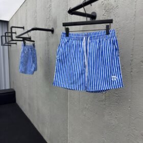 lv striped printed beach pants 2