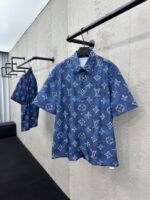 lv 25SS printed short sleeve shirt
