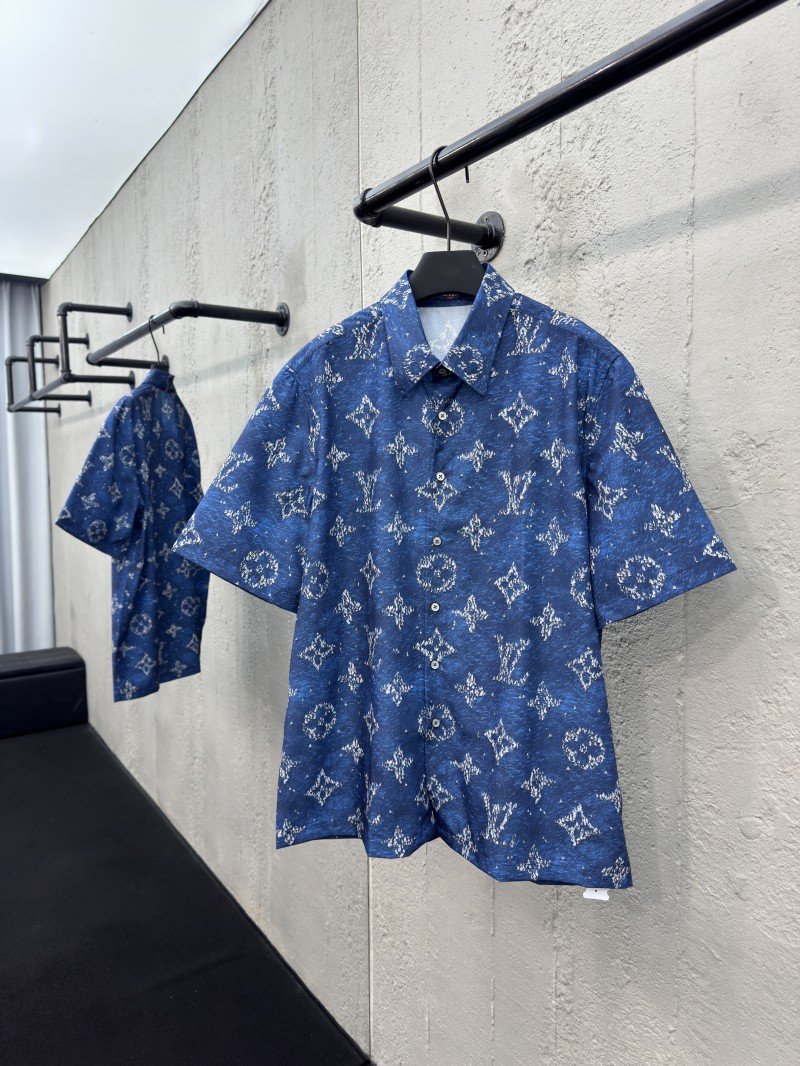 wsxc1751950850473_0.jpg lv 25SS printed short sleeve shirt - 图片 1