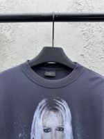 Balenciaga Britney Collection Printed Rhinestone Short Sleeve 2 - 图片 3