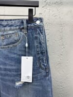 Maison Margiela paper label distressed jeans 1 - 图片 5