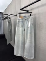 Maison Margiela paper label distressed jeans 2