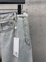 Maison Margiela paper label distressed jeans 2 - 图片 5