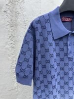 gucci hang-dyed jacquard polo shirt - 图片 4