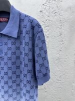 gucci hang-dyed jacquard polo shirt - 图片 5