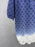 gucci hang-dyed jacquard polo shirt - 图片 6