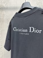 Dior Hole Breaking Letters Print Short Sleeve 1 - 图片 9