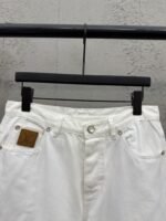 lv embroidered skateboard jeans - 图片 3