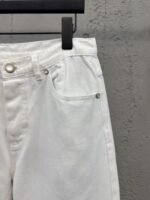 lv embroidered skateboard jeans - 图片 5