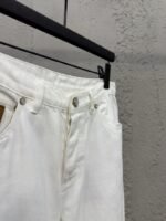 lv embroidered skateboard jeans - 图片 8