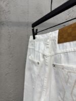 lv embroidered skateboard jeans - 图片 9
