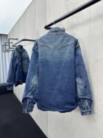 Prada Triangle Label Tannin Cotton Jacket - 图片 2