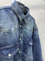 Prada Triangle Label Tannin Cotton Jacket - 图片 8