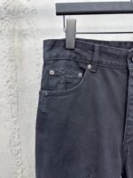 Balenciaga Black Destroyed Jeans - 图片 4