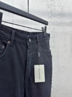Balenciaga Black Destroyed Jeans - 图片 8