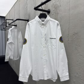 Balenciaga Rambo Co-Branded Embroidered Shirt