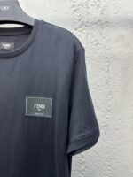 fendi embroidered label short sleeve black - 图片 5