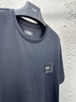fendi embroidered label short sleeve black - 图片 8