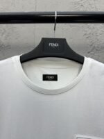 fendi embroidered label short sleeve white - 图片 3