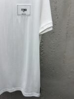 fendi embroidered label short sleeve white - 图片 7