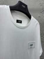 fendi embroidered label short sleeve white - 图片 8