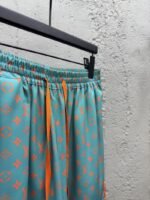 lv silk printed drawstring shorts - 图片 8