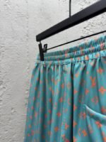 lv silk printed drawstring shorts - 图片 9