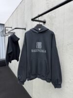 Balenciaga Nano Bb Print Sweatshirt