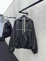 Miu Miu Zipper Hooded Jacket 1