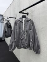 Miu Miu Zipper Hooded Jacket 2