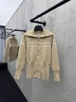 Dior Lapel Jacquard Double Face Knit Jacket 1