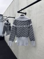 Dior Lapel Jacquard Double Face Knit Jacket 2 - 图片 4